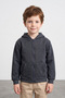 3 Thread Hooded Zippered Unisex Kids Sweatshirt - 3