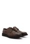 Men's Brown Antique Laced Genuine Leather Classic Shoes - 3