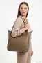 Women's Mink Long Strap Hand and Shoulder Bag - 3