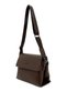 Women's Brown Long Strap Shoulder Bag - 4