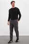 3 Threaded Waist Tie Pocketed Sweatpants - 3