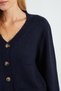 Buttoned V-Neck Knitwear Cardigan - 5