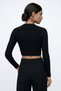 Simit Yaka İnce Fitilli Blouse - 2