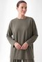 Pleated Trousers Pique Set 40779 - Light Khaki - 3