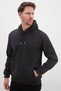 3 Thread Basic Hooded Kangaroo Pocket Sweatshirt - 5