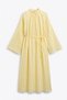 Reglan Sleeve Striped Dress Y0168 - Yellow - 5