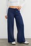 Wide Leg Modal Pants with Tie Waist - 2