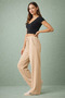 Wide Leg Tracksuit Bottoms - 2