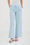 Striped Tie Waist Palazzo Pants - 2