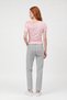 Mom Jean Pants with Stones on the Front - 4