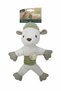Eco Loki White Lamb Plush Dog Toy 30X22X8 cm - 2
