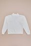 3 Thread Half-Zipper High Collar Girls' Sweatshirt - 7