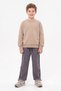 Boys' Sweatpants with Ribbed Cuffs and Stoppers - 2