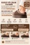 Women's Light Mink Winter Boots Mini Suede Fur Lined Model Thick Sole Gondol - 2