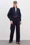 3 Thread Waist Tie Palazzo Sweatpants - 3
