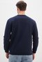 Printed Crew Neck Interlock Sweatshirt - 6