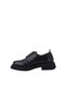2610551D Genuine Leather Women's Shoes Black Lace-Up - 4