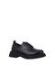 2610551D Genuine Leather Women's Shoes Black Lace-Up - 2
