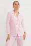 Striped suede pajama set - 6