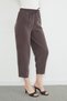 Elastic Waist Pocketed Tencel Fabric Trousers - 7