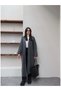 Loose knit long cardigan - 4