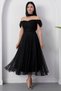 Sweetheart Neckline Low Sleeve Lace Dress Drp2079 - 7