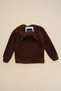 Pati Embroidered Eared Girl's Plush Coat - 6