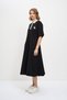 Polo Collar Flared Dress - 2