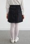 23 April Elastic Waist Star Embroidered and Stoned Girls' Jean Skirt - 2