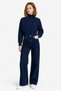 Turtleneck Straw Knit Crop Sweater - 4