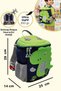 Unisex Children's Backpack with Dinosaur Figure - 2