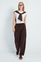 Tie Waist Pocket Sweatpants - 5