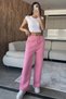 Women's lace-up three-thread raised wide leg palazzo bottom tracksuit