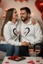 Printed Hooded Hooded Sweatshirt for Lovers (Size S-M-L Available.) - 4
