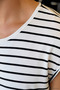Men's Japanese Sleeve Stripe Patterned T-Shirt - 3