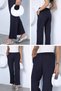 Women's Trend Scuba Fabric Pants - 3