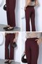 Women's Trend Scuba Fabric Pants - 3