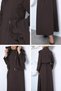 Long Sleeve Dress with Elastic Waist and Zippered Vest, Islamic Clothing, Two-Piece Set - 3