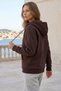 Gülseli Women's Three-Thread Shaded Hooded Sweatshirt - 2