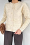 Floral Patterned Knitwear Jacket (Available in S, M, L, XL) - 4