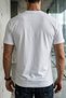Men's Front Embossed Printed T-Shirt - 4
