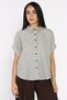 Gülseli Elastic Sleeve Short Shirt - 6
