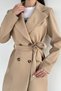 Lined Front Buttoned Cashmere Coat - 3