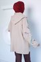 Gülseli Bead Embellished Hooded Hijab Cap - 5