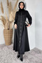 Gülseli Front Buttoned Hijab Dress - 2
