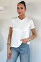 Women's V-Neck Basic T-Shirt - 2