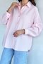 Women's Striped Patterned Shirt - 3