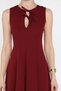 Front Tie Zero Sleeve Dress - 4