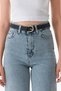 Twisted Faux Leather Belt - 2