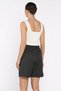 Women's Elastic Waist Pleated High Waist Velcro Shorts - 4